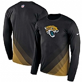 Jacksonville Jaguars Nike Black Sideline Legend Prism Performance Long Sleeve T-Shirt,baseball caps,new era cap wholesale,wholesale hats